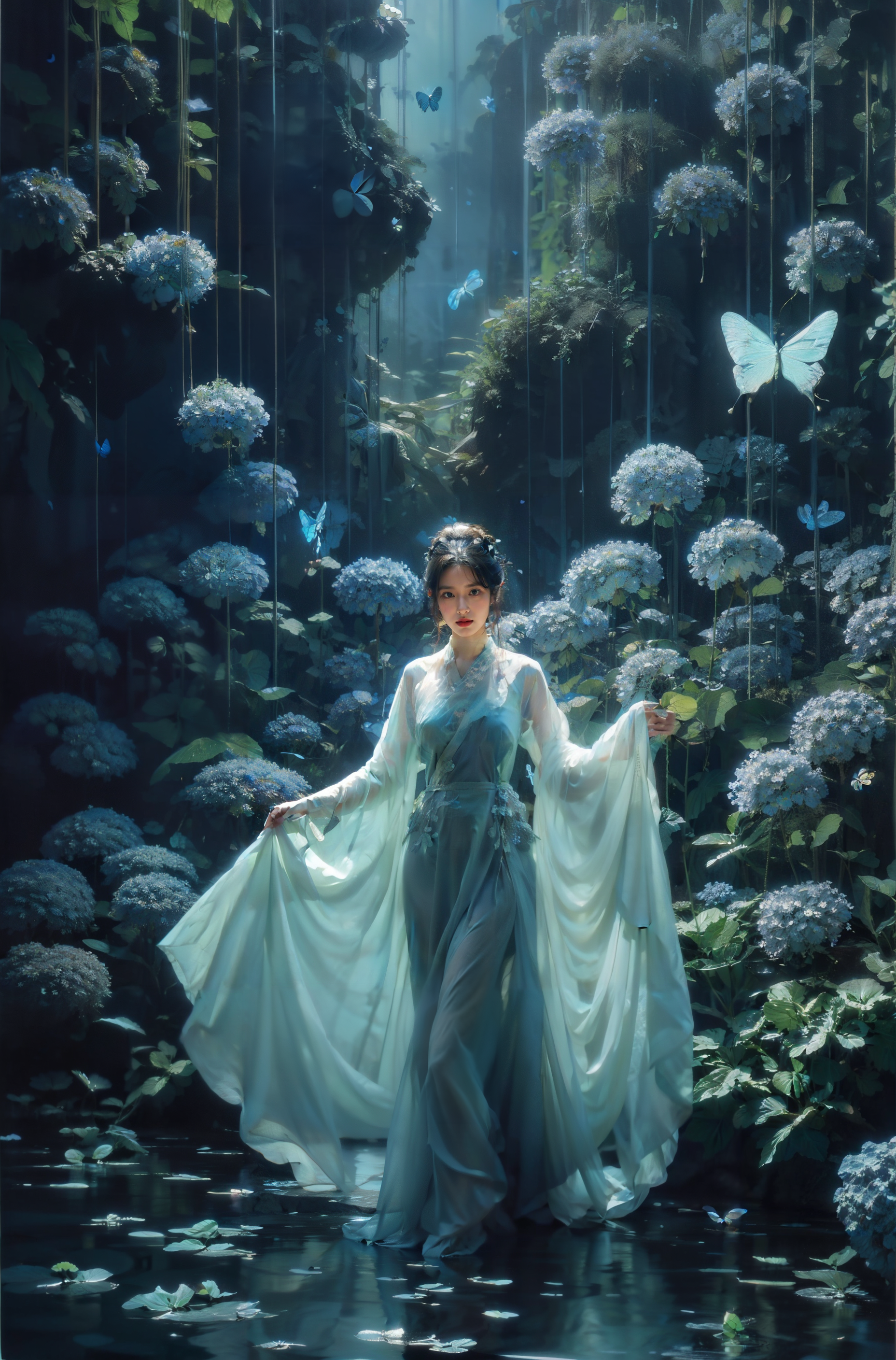 01066-4153822467-painting_ moonlight, woman wearing elegant kimono and walking with a lantern, in the style of peter mohrbacher, guo pei, intrica.png